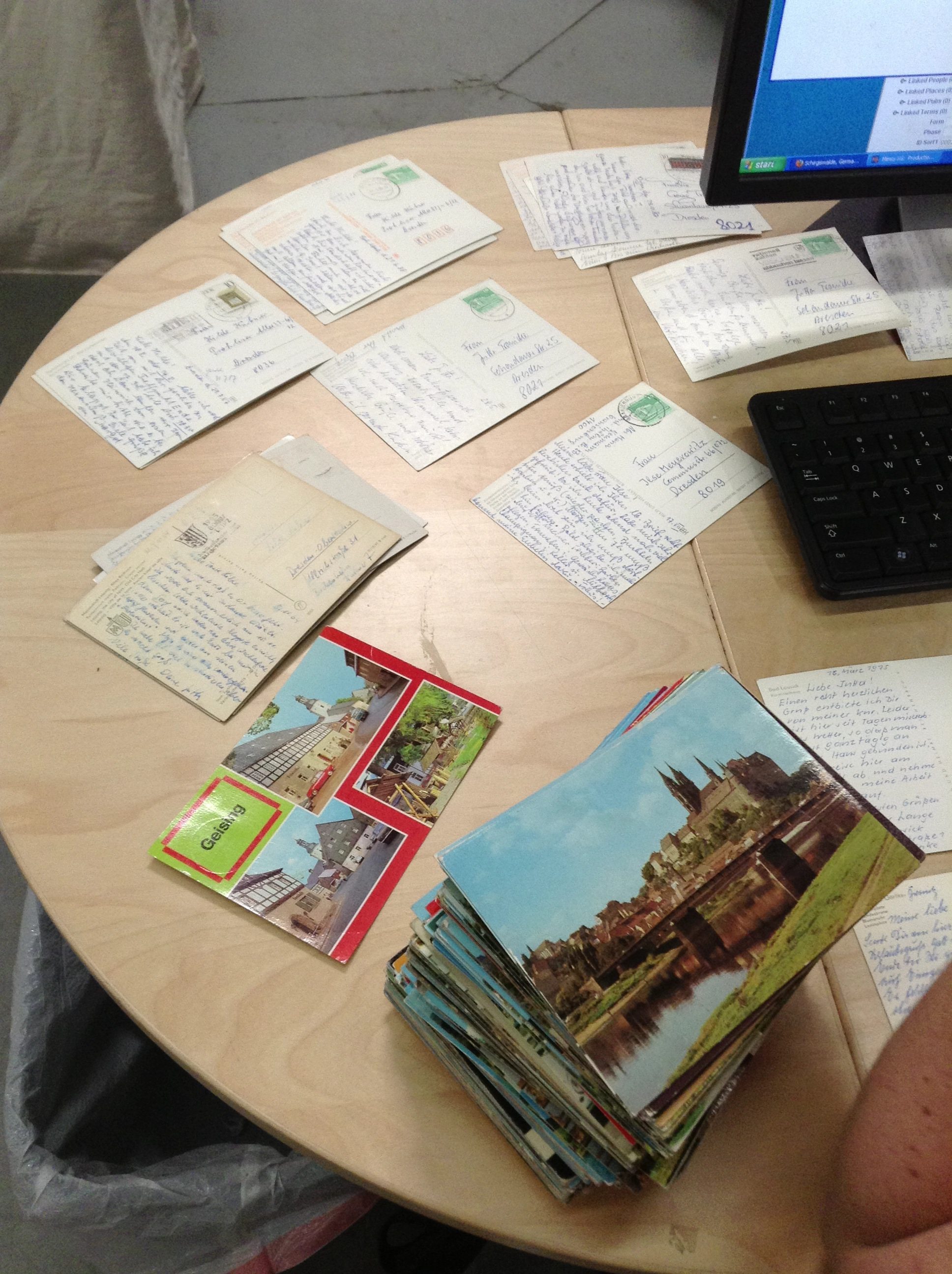 Hundreds of Postcards